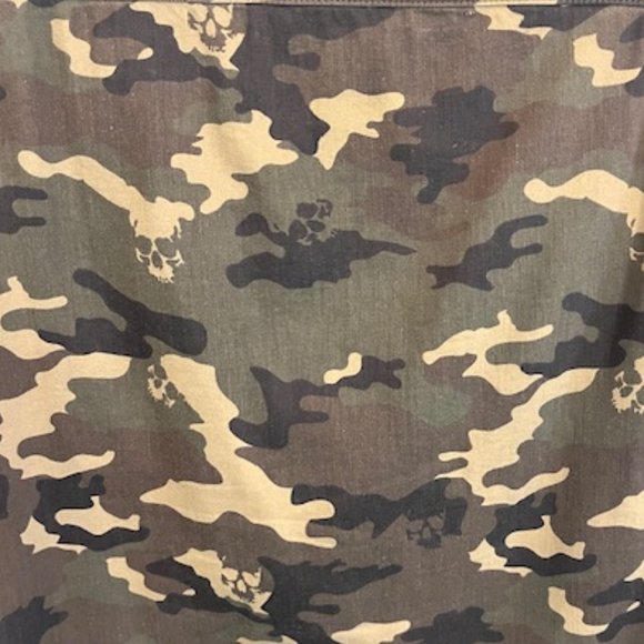 The Kooples Men's Camouflage Scull pattern Shirt Jacket - Picture 7 of 9